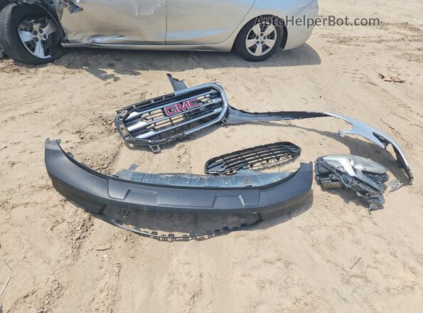 3GKALPEX7JL388637 2018 GMC TERRAIN Silver VIN კოდის სტიკერის ხედი