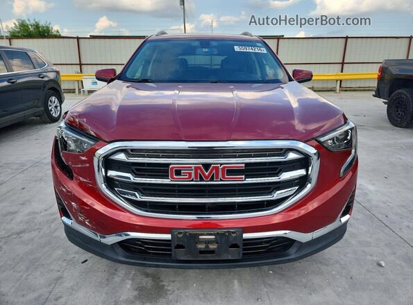 3GKALPEX7KL394116 2019 GMC TERRAIN Red წინა ხედი