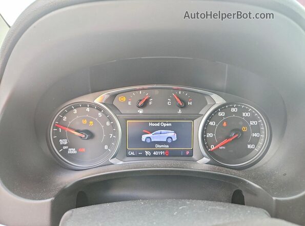 3GKALPEX7KL394116 2019 GMC TERRAIN Red ხელსაწყოთა პანელის ხედი