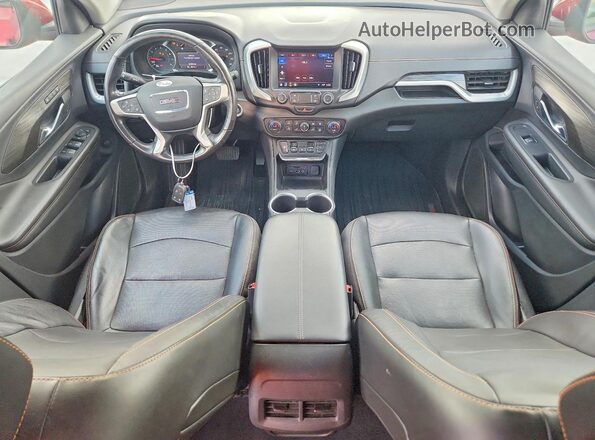 3GKALPEX7KL394116 2019 GMC TERRAIN Red წინა პანელის ხედი