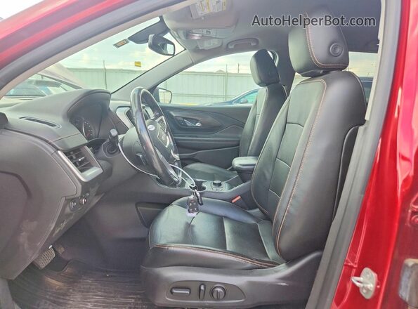 3GKALPEX7KL394116 2019 GMC TERRAIN Red წინა სალონის ხედი