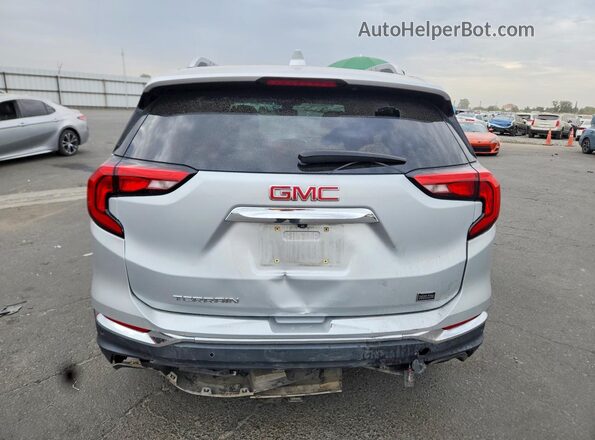 3GKALPEX7LL219821 2020 GMC TERRAIN Серебряный Вид щитка приборов