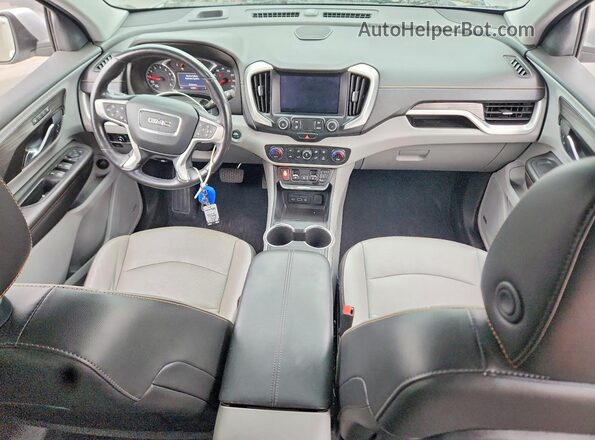 3GKALPEX7LL219821 2020 GMC TERRAIN Серебряный Панорамный вид салона 360°