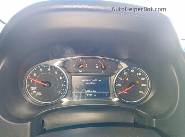 3GKALPEXXKL274875 2019 GMC TERRAIN Black Instrument cluster view
