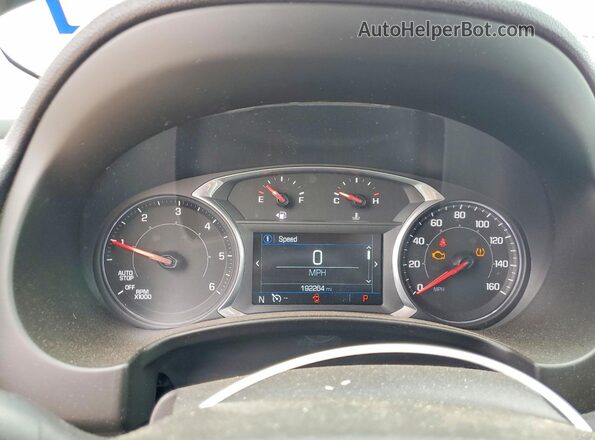 3GKALREU1JL255129 2018 GMC TERRAIN Темно-бордовый Вид щитка приборов