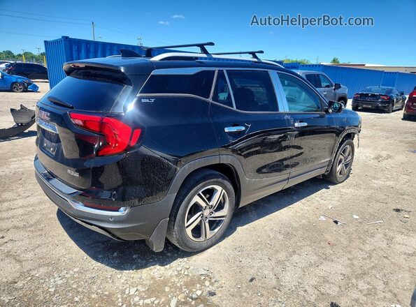 3GKALREU4JL258462 2018 GMC TERRAIN Black Tył prawy