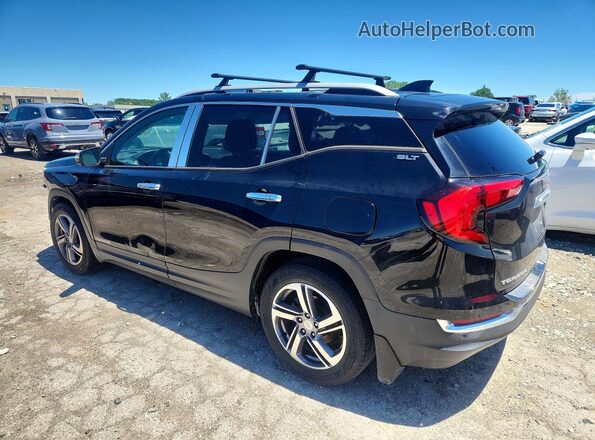 3GKALREU4JL258462 2018 GMC TERRAIN Black Tył lewy
