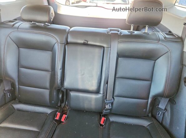 3GKALREU4JL258462 2018 GMC TERRAIN Black Widok tylnych siedzeń