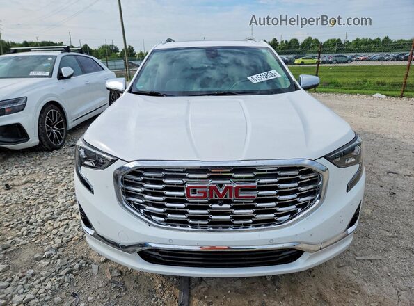 3GKALSEX0JL182840 2018 GMC TERRAIN White Widok z przodu