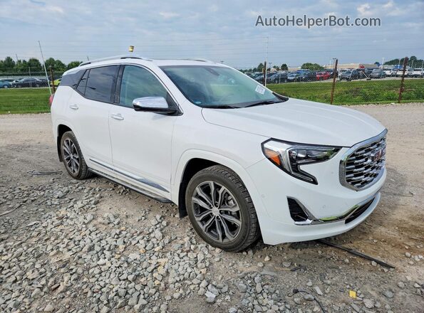 3GKALSEX0JL182840 2018 GMC TERRAIN White Przód prawy