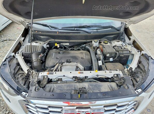 3GKALSEX0JL182840 2018 GMC TERRAIN White Widok komory silnika