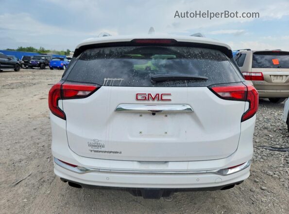 3GKALSEX0JL182840 2018 GMC TERRAIN White Widok z tyłu