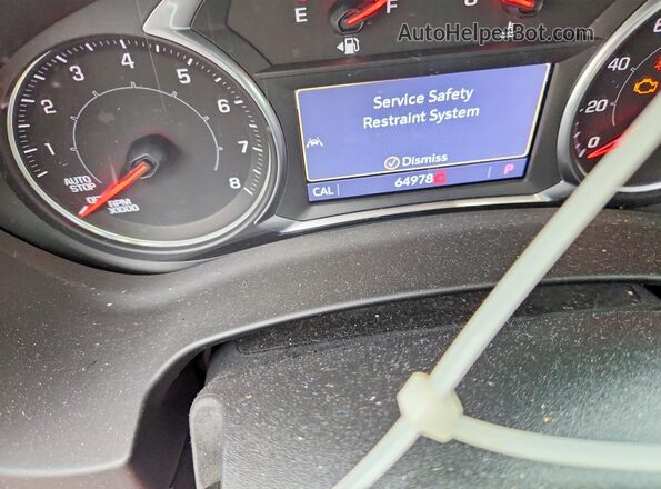 3GKALSEX0LL220148 2020 GMC TERRAIN Black Instrument cluster view