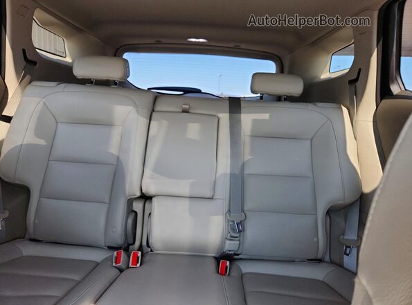 3GKALSEX1KL195856 2019 GMC TERRAIN Brown უკანა სავარძლების ხედი
