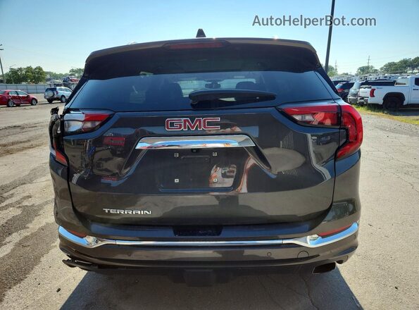 3GKALSEX1KL195856 2019 GMC TERRAIN Brown უკანა ხედი