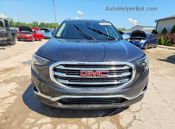 3GKALSEX2JL271793 2018 GMC TERRAIN Gray Вид спереду