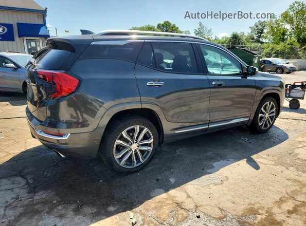 3GKALSEX2JL271793 2018 GMC TERRAIN Gray Задня права чверть