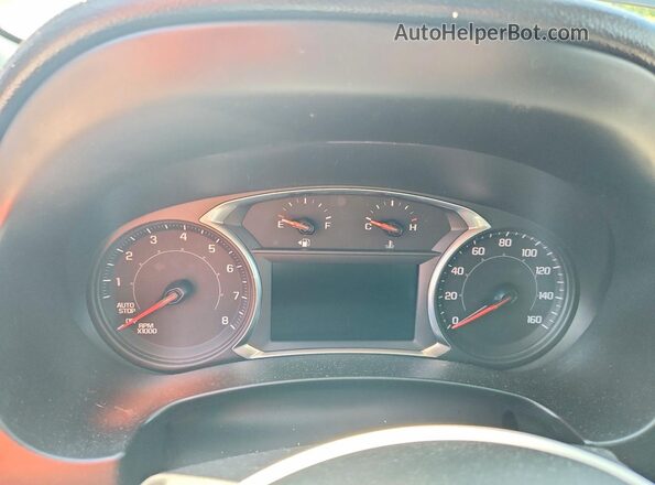 3GKALSEX2JL271793 2018 GMC TERRAIN Gray Вид щитка приладів