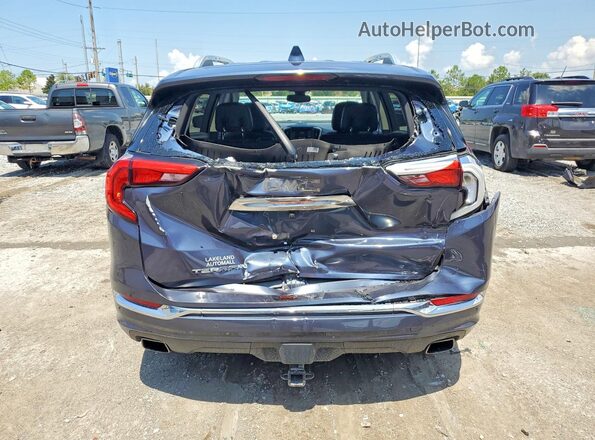 3GKALSEX3JL217953 2018 GMC TERRAIN Blue Widok z tyłu
