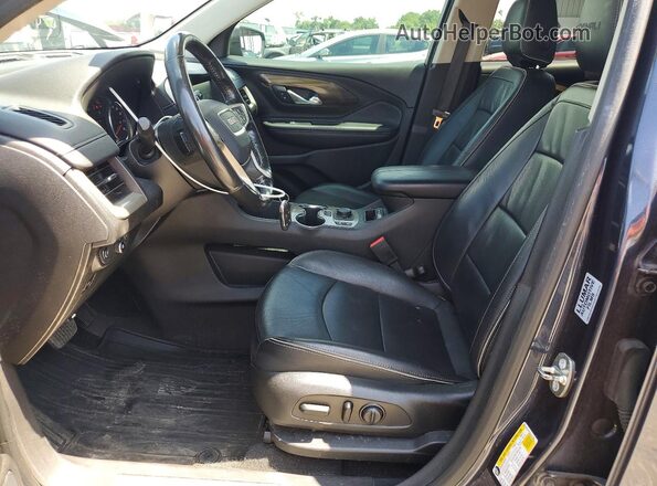 3GKALSEX3JL217953 2018 GMC TERRAIN Blue Widok wnętrza z przodu
