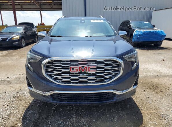 3GKALSEX3JL217953 2018 GMC TERRAIN Blue Widok z przodu