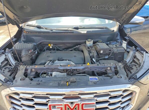 3GKALSEX3JL217953 2018 GMC TERRAIN Blue Widok komory silnika