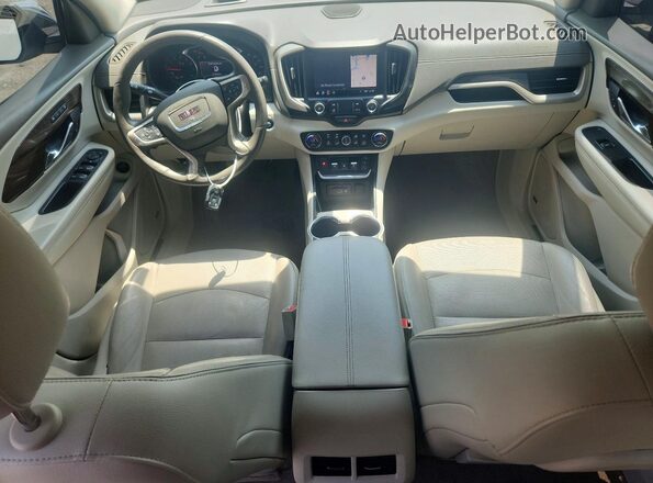 3GKALSEX4KL259968 2019 GMC TERRAIN White წინა პანელის ხედი