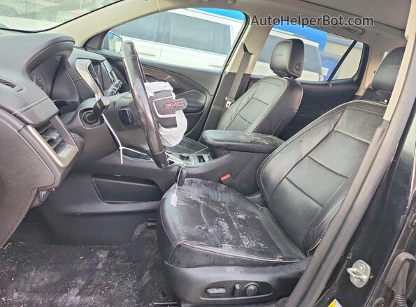 3GKALSEX5KL133442 2019 GMC TERRAIN Black Widok wnętrza z przodu