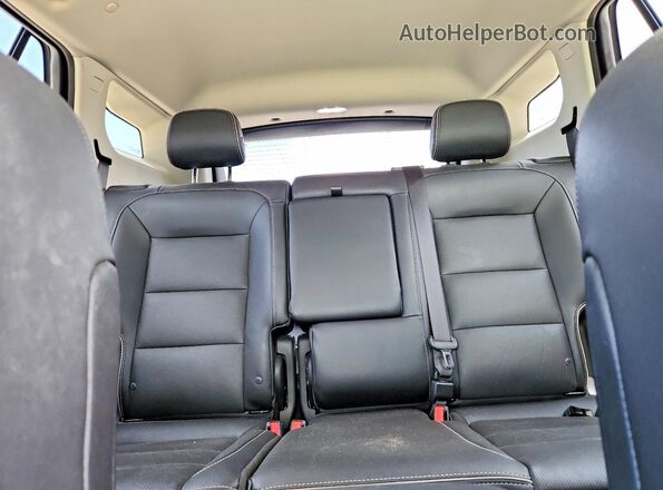 3GKALSEX5KL356337 2019 GMC TERRAIN Black Вид задніх сидінь