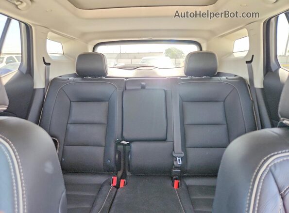 3GKALSEX5LL319029 2020 GMC TERRAIN Gray Widok tylnych siedzeń