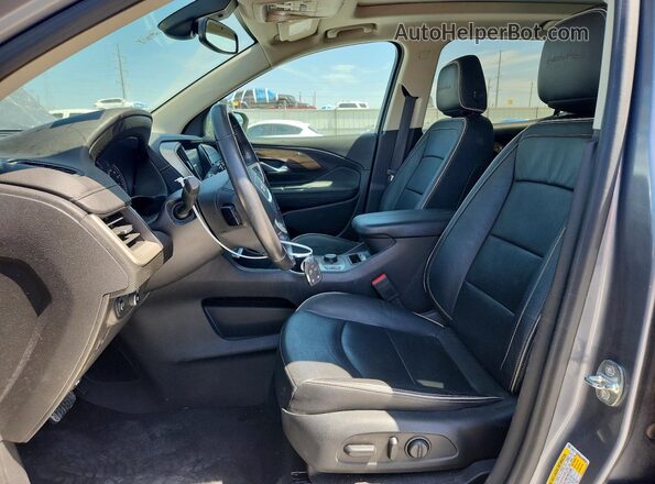 3GKALSEX5LL319029 2020 GMC TERRAIN Gray Widok wnętrza z przodu