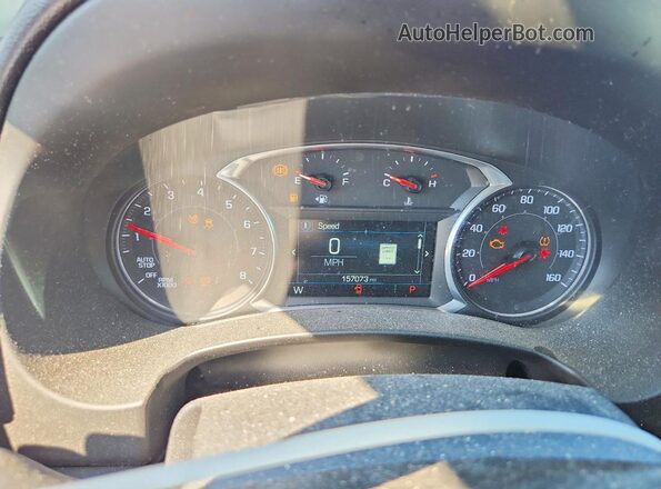 3GKALSEX8JL280854 2018 GMC TERRAIN Maroon ხელსაწყოთა პანელის ხედი