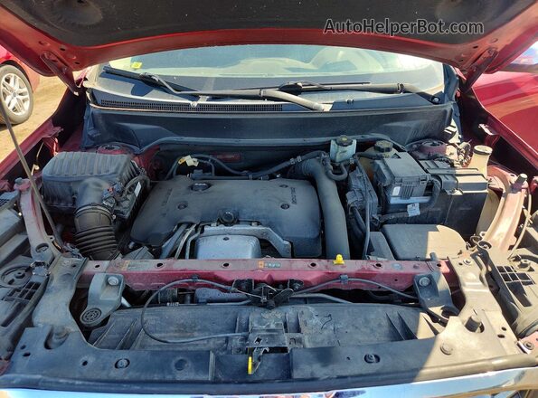 3GKALSEX8JL280854 2018 GMC TERRAIN Maroon უკანა სალონის ხედი