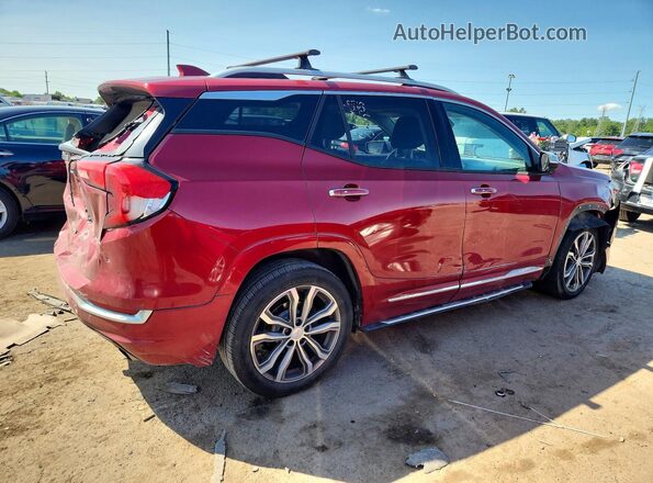 3GKALSEX8JL280854 2018 GMC TERRAIN Maroon უკანა მარჯვენა