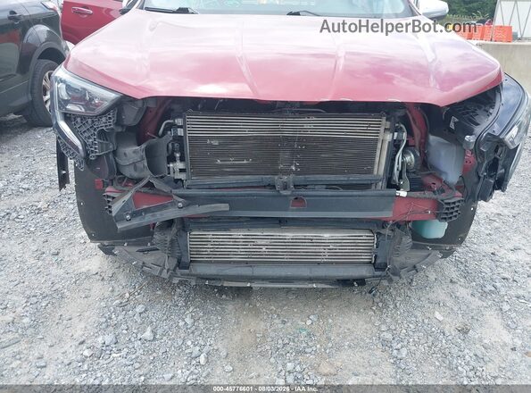 3GKALSEX8JL312590 2018 GMC TERRAIN Red წინა ხედი