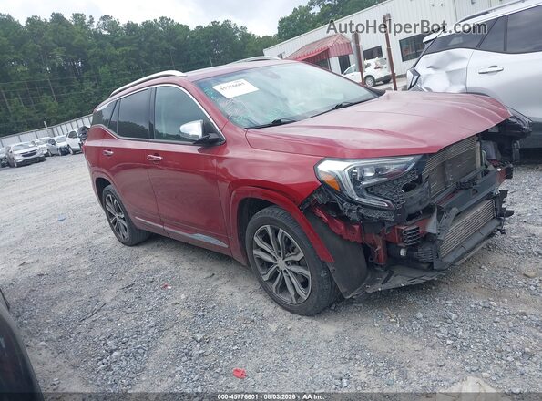 3GKALSEX8JL312590 2018 GMC TERRAIN Red უკანა სალონის ხედი