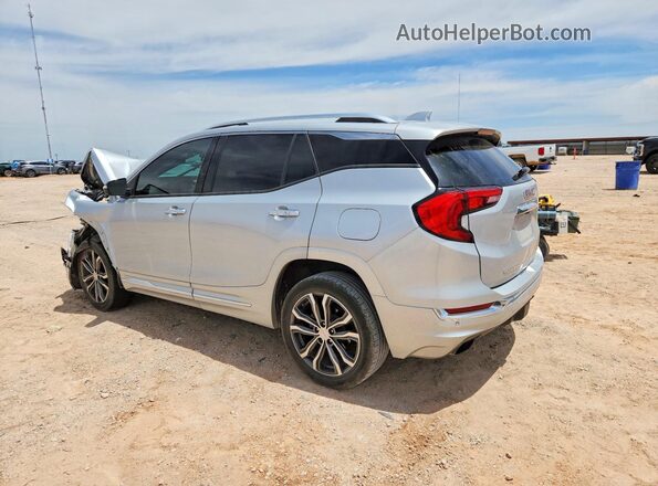 3GKALSEX8KL157931 2019 GMC TERRAIN Silver Trasero izquierdo