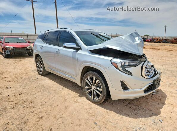 3GKALSEX8KL157931 2019 GMC TERRAIN Silver Delantero derecho