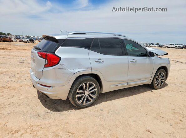 3GKALSEX8KL157931 2019 GMC TERRAIN Silver Trasero derecho