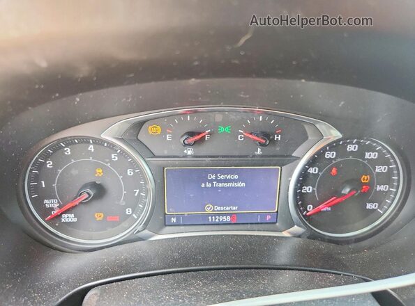 3GKALSEX8KL157931 2019 GMC TERRAIN Silver Vista del cuadro de instrumentos