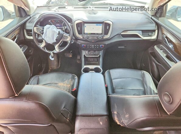3GKALSEX8KL157931 2019 GMC TERRAIN Silver Vista del salpicadero