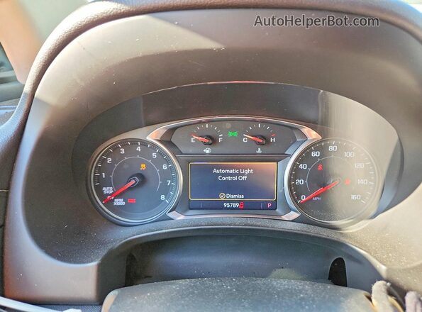 3GKALSEX8LL274412 2020 GMC TERRAIN Серый Вид щитка приборов