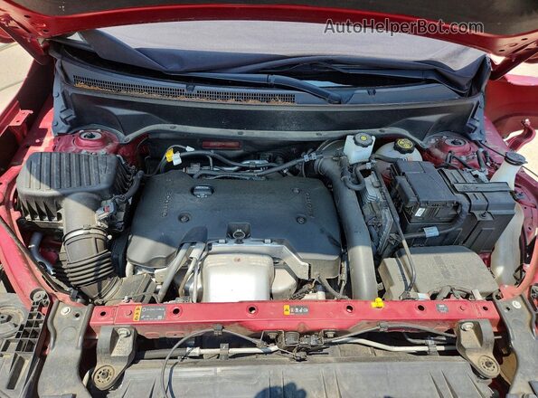 3GKALSEX9KL378664 2019 GMC TERRAIN Maroon Вид підкапотного простору