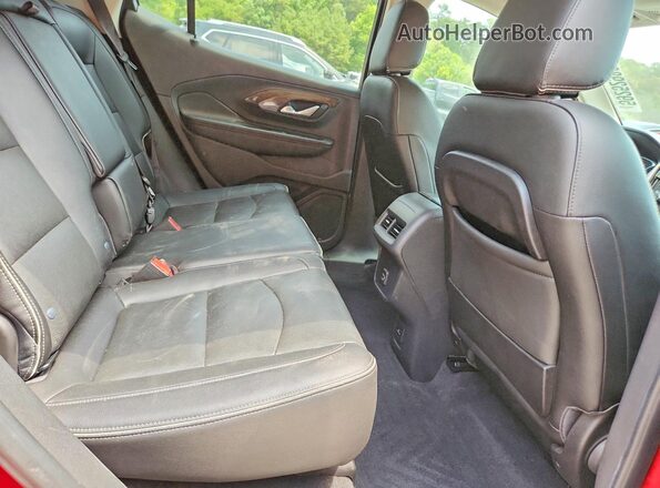 3GKALSEX9KL378664 2019 GMC TERRAIN Maroon Вид задньої частини салону
