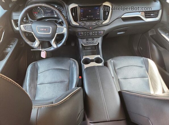 3GKALSEX9KL378664 2019 GMC TERRAIN Maroon Вид панелі приладів
