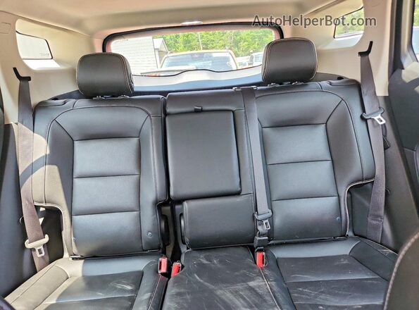 3GKALSEX9KL378664 2019 GMC TERRAIN Maroon Вид задніх сидінь