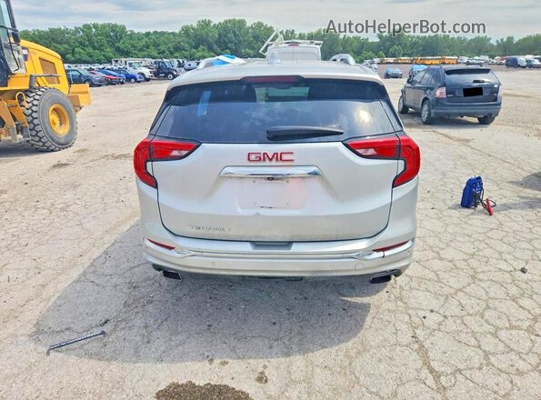 3GKALSEX9KL386117 2019 GMC TERRAIN Silver Հետևի տեսք