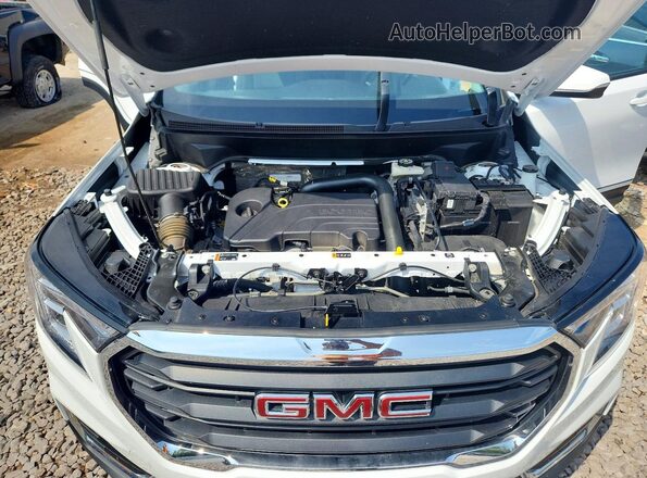 3GKALTEG0PL164305 2023 GMC TERRAIN Белый Вид задней части салона