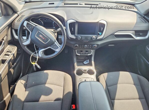3GKALTEG0PL164305 2023 GMC TERRAIN Белый Вид панели приборов
