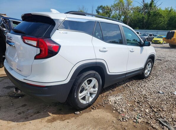 3GKALTEG0PL164305 2023 GMC TERRAIN Белый Задняя правая четверть